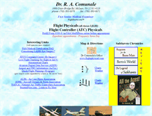 Tablet Screenshot of flightdoctor.com